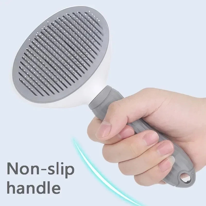 PAWELZA CleanPaw™ Self-Cleaning Grooming Brush